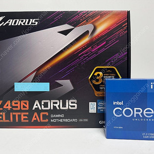 11700k + z490 AORUS ELITE