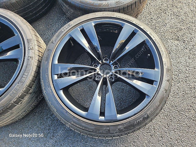 (판매) (추천) BMW 7시리즈 F01 20인치 휠타...--2