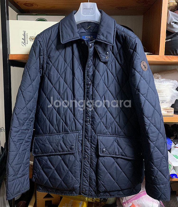폴로 S 카코트 퀼팅 자켓 매장판--1