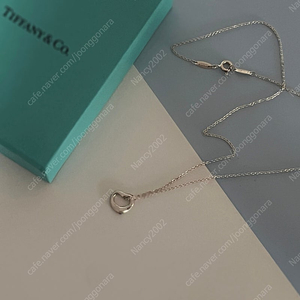 Tiffany&Co 티파니 앤코 엘사 퍼레티 오픈 하트 목걸이 11mm