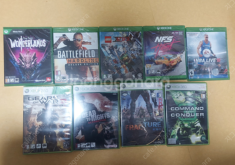 xbox one, 360 미개봉 게임 판매--0