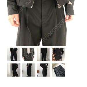 뉴치프시크 바지 drape silky slacks