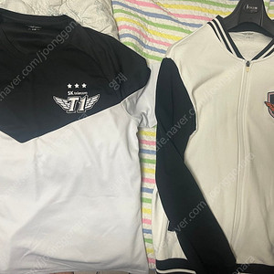 17년 SKT T1 유니폼+자켓 110 사이즈 판매합니다