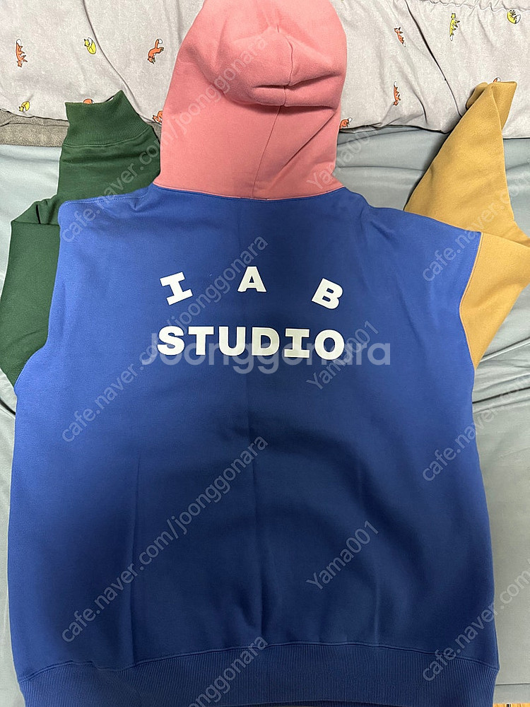 IAB STUDIO 후드티 카멜 옐로우, JTBC 콜라...--4