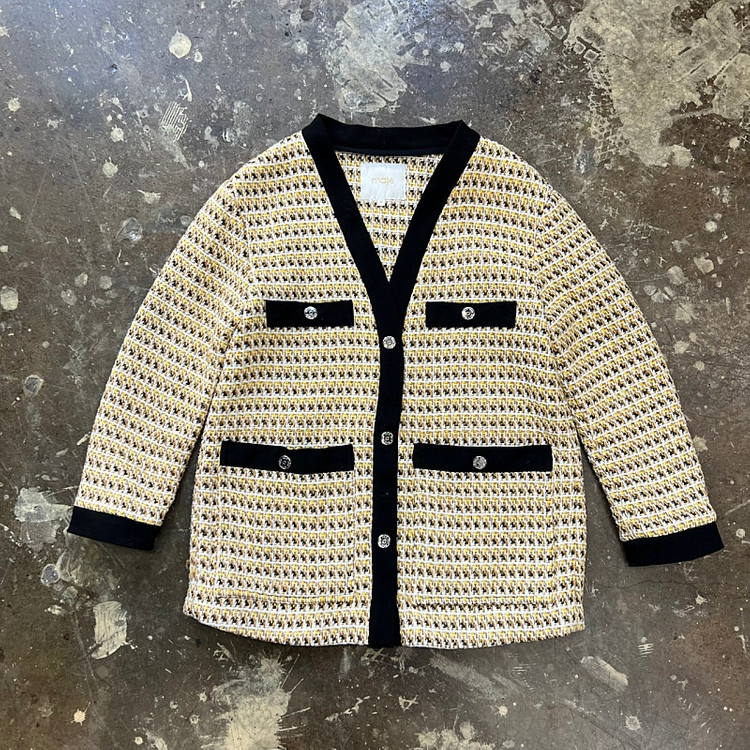 36) 마쥬 트위드 자켓 마쥬 티파니 자켓 산드로 띠어리 한섬 타임--3