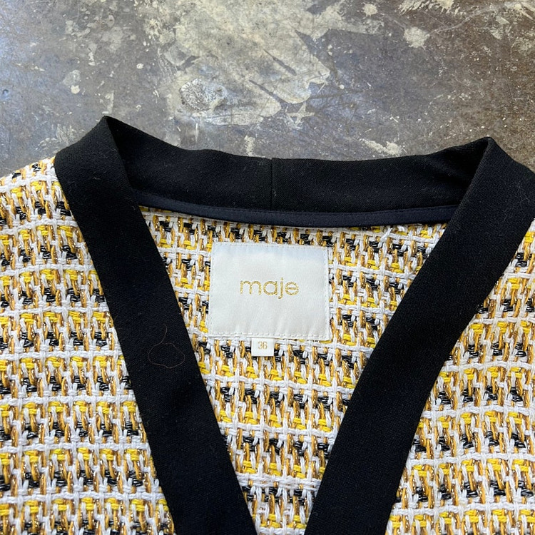 36) 마쥬 트위드 자켓 마쥬 티파니 자켓 산드로 띠어리 한섬 타임--5