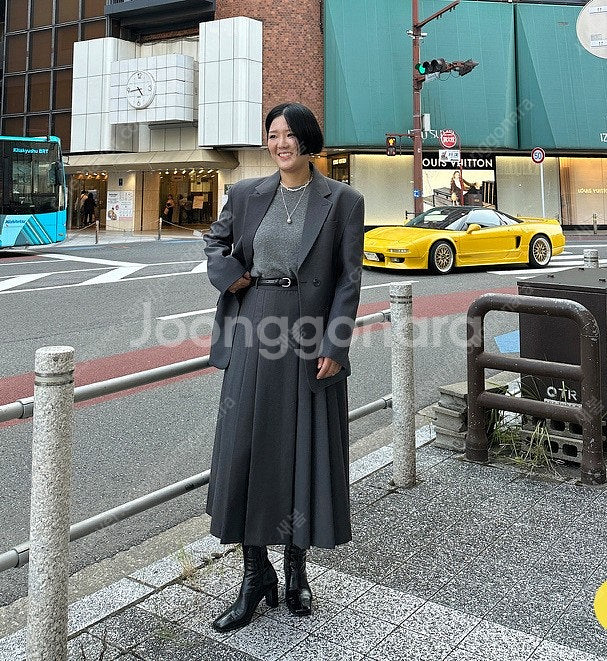 드니 자체제작 스커트 플리츠 롱스커트--0