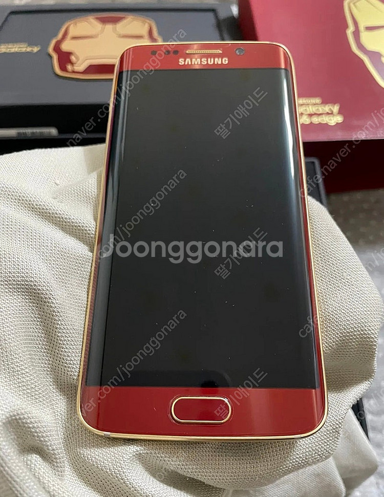 갤럭시 S6edge 아이언맨 한정판 판매합니다--1