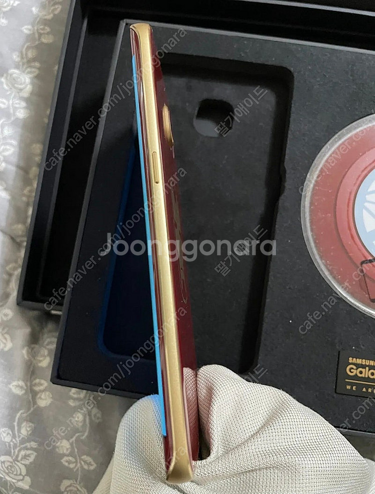갤럭시 S6edge 아이언맨 한정판 판매합니다--6