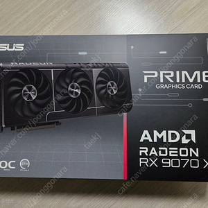 asus rx 9070 xt 프라임 미개봉 팝니다