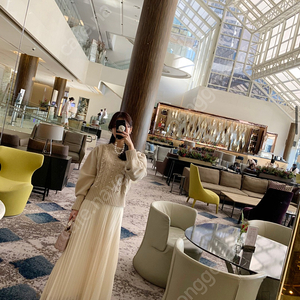 바이씨니 도트샤 키작녀 아이보리