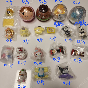 가챠 중복 여러가지 팝니다