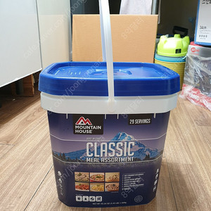 마운틴하우스 서바이벌 비상식량 유통기한 21년 남음 (29서빙)