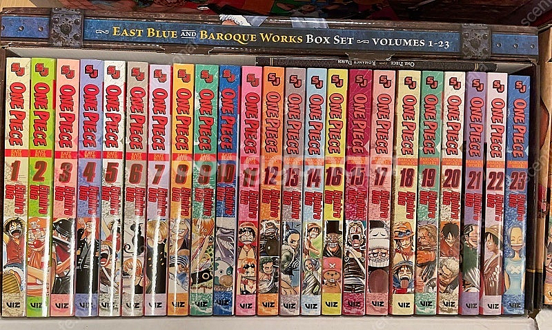 영어원서--원피스 만화책 영어버젼 one piece 1~90권 (일괄로만 판매)--1