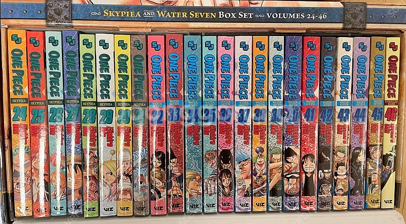 영어원서--원피스 만화책 영어버젼 one piece 1~90권 (일괄로만 판매)--2