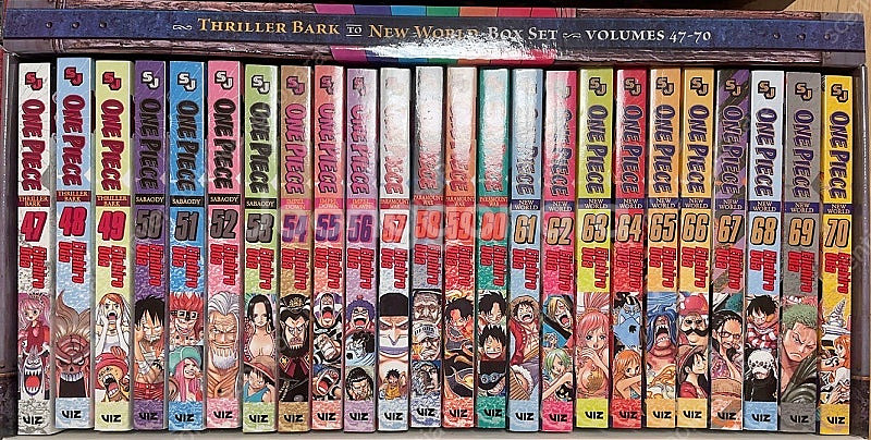 영어원서--원피스 만화책 영어버젼 one piece 1~90권 (일괄로만 판매)--3