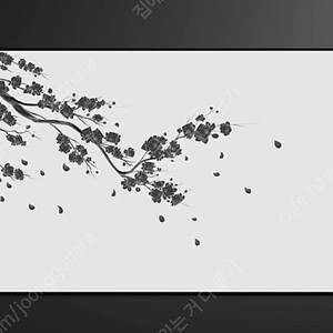 GMK Cherry Cherry Blossomx Deskmats(Sumi-E) 장패드(미사용)