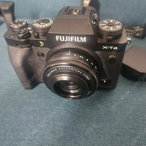 후지 X-T4 블랙 바디. 박스 풀 및 케이지, 그립 130만원