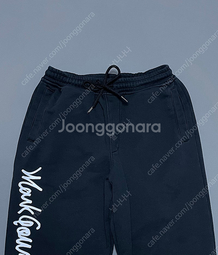 마크곤잘레스 사인 로고 스웻 조거 팬츠: 블랙--3