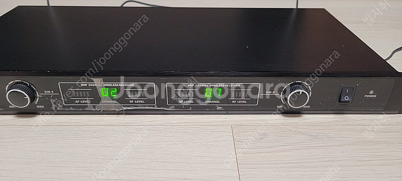 프린스전자 P-202HH 마이크 무선 송수신기 판매합니...--2