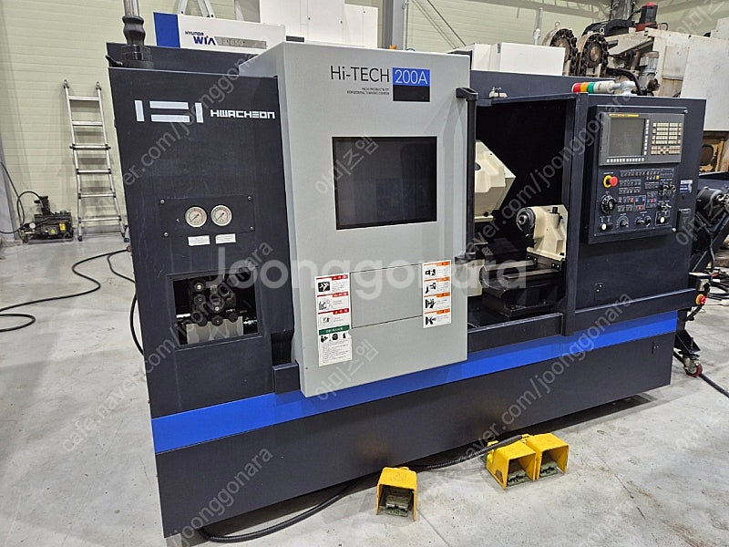 CNC 선반, 8인치, HI-TECH 200A, 화천--0