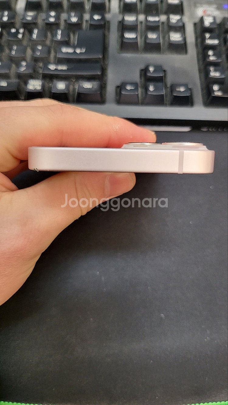 아이폰13미니 핑크 128GB 상태좋은중고32만팝니다.--3