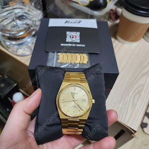 티쏘 prx 오토 골드 40mm