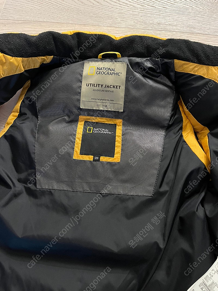 내셔널지오그래픽 키즈 패딩조끼 120--2