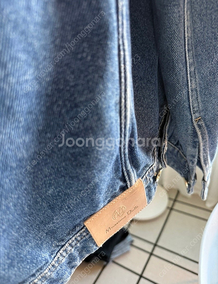 마시모뚜띠 여성데님자켓 M--3