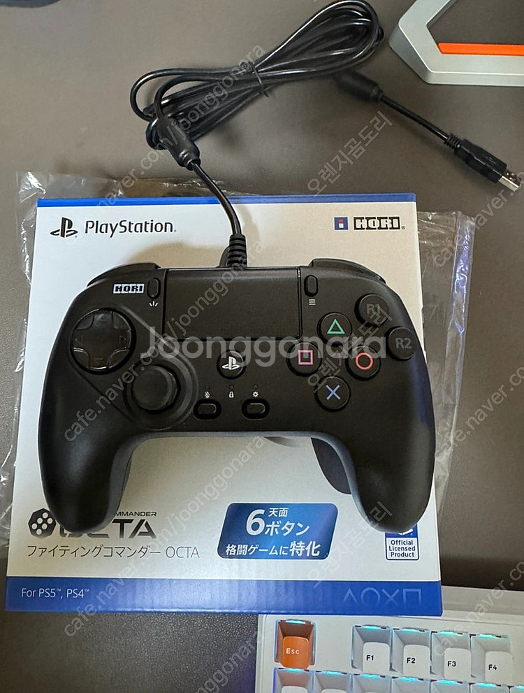 호리 파이팅 커맨더 옥타(PS5용) pc가능 판매합니다...--0