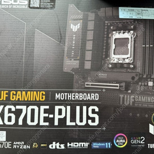 ASUS TUF GAMING X670E-PLUS 메인보드 팝니다