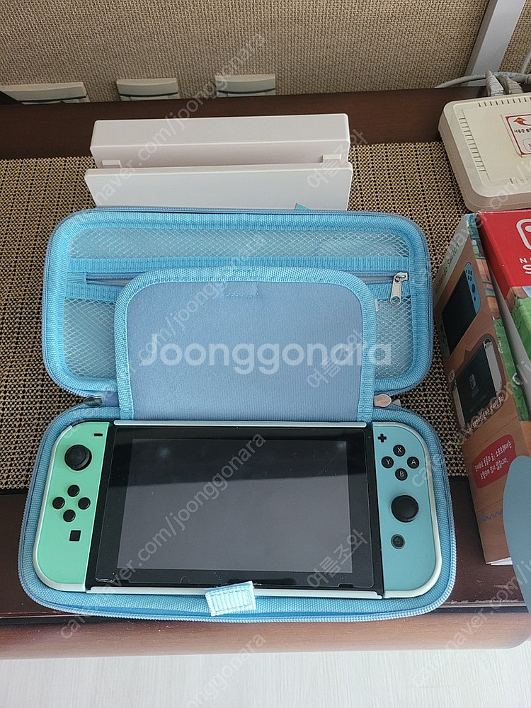 닌텐도 스위치 동물의숲 에디션, 게임칩한개 같이 드려요...--1