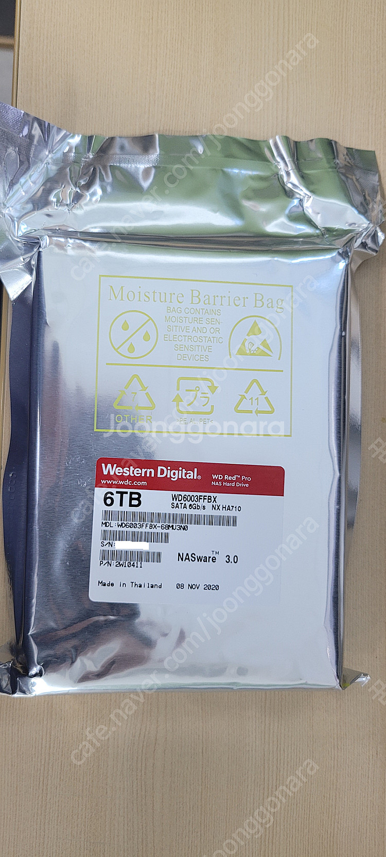WD RED Pro NAS 6TB 미개봉 팝니다.--0
