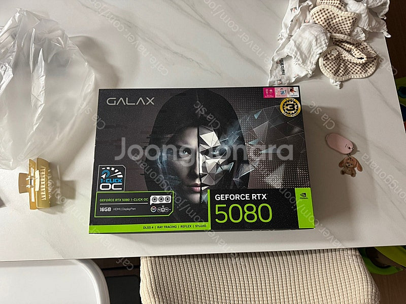 rtx5080 oc 갤럭시 블랙 고수율 신품급 판매 합...--0