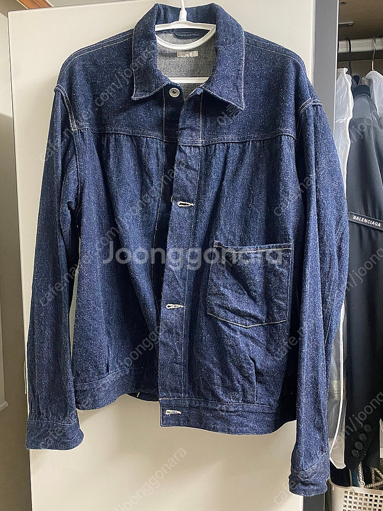 코모리 데님 자켓 인디고 3사이즈--0