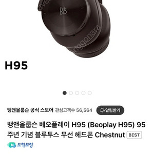 뱅앤울룹슨 h95 판매합니다.(네이비색상!!)