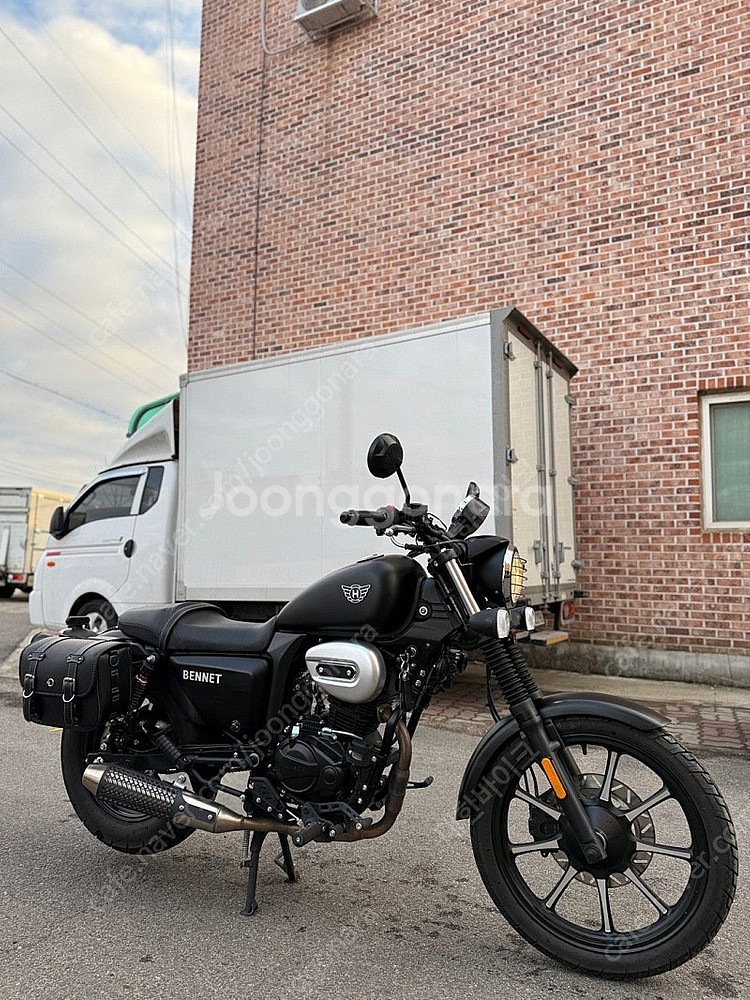 [신차보증]한솜바이크 베네트125 23년식 앞뒤블박2C...--0