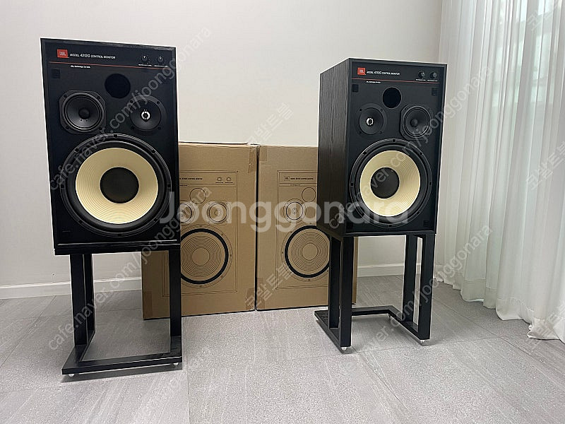 JBL 4312G + 전용스탠드 일괄팔아요--0
