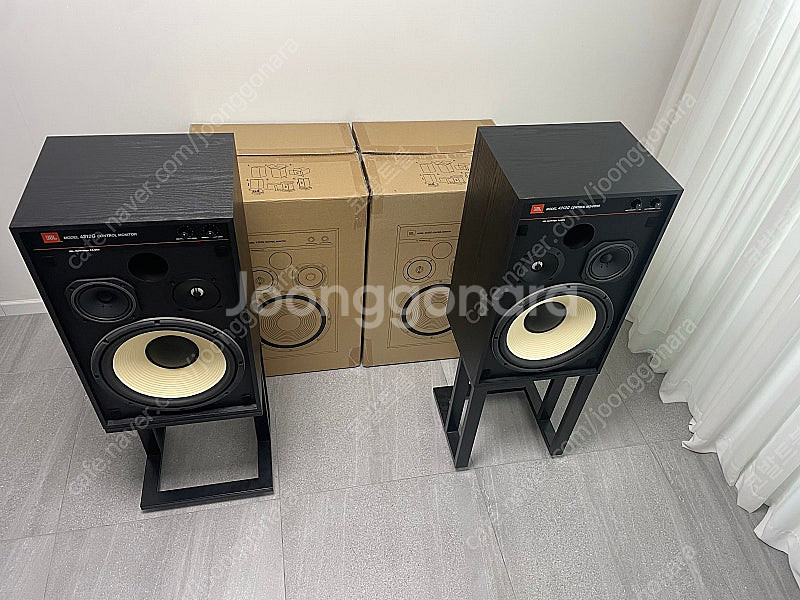 JBL 4312G + 전용스탠드 일괄팔아요--1