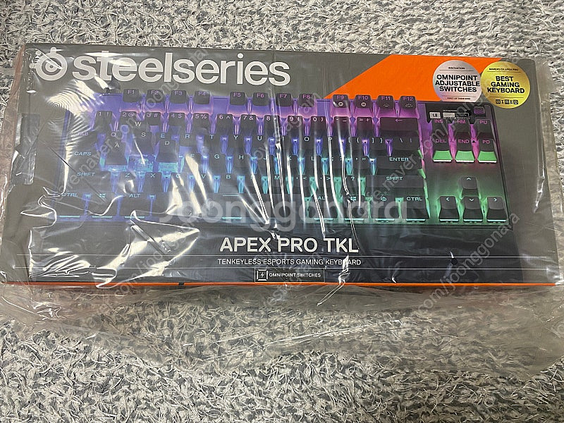 스틸시리즈 apex pro tkl 2023 키보드 판매...--0