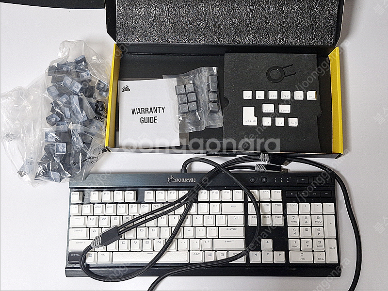 커세어 Red LED K70 LUX 적축+커세어 PBT...--3