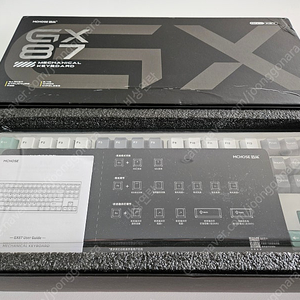 [판매중] MCHOSE GX87 풀알루 키보드 (구하옵, KTT안개블루축) 판매