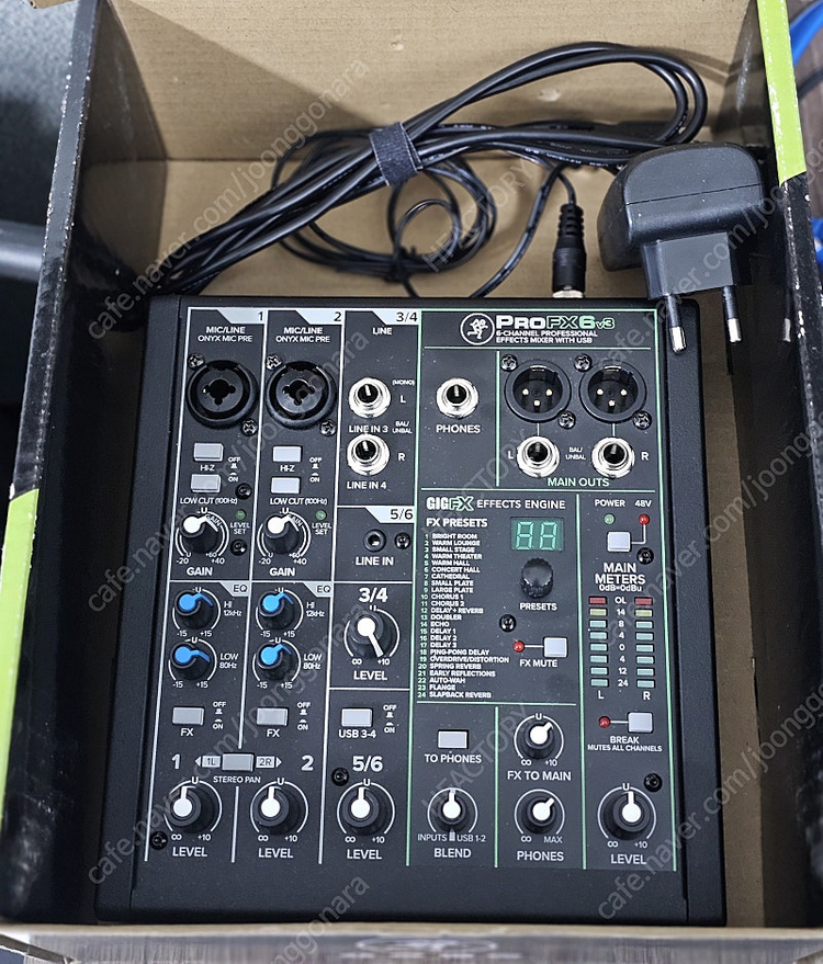 맥키 ProFx6v3 중고판매합니다. 가격다운! 이미지