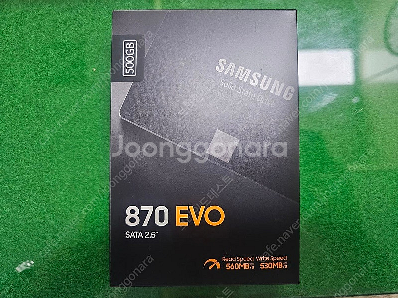 [미개봉] 삼성 870EVO 500G 팝니다.--0