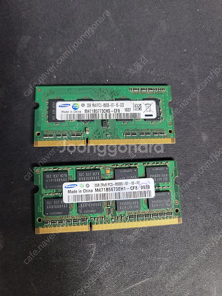 노트북 메모리 pc3 8500s--0