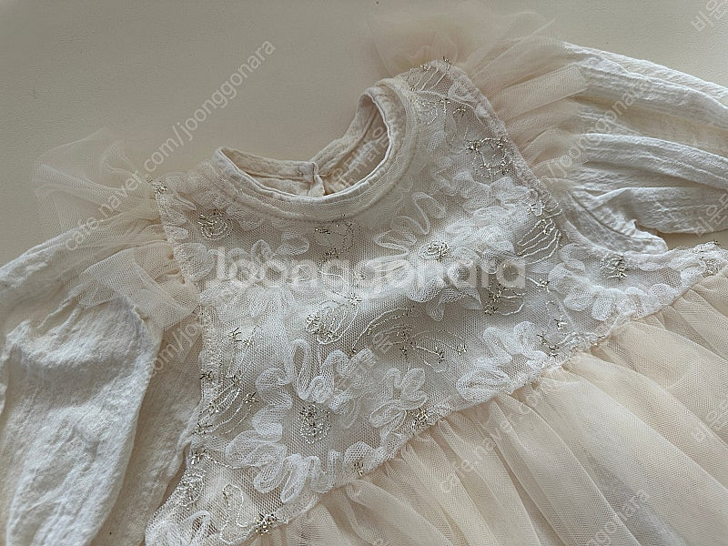 [새상품] 하이바이베베 퍼프슈트 + 프릴뷔스티에 set (S)--2