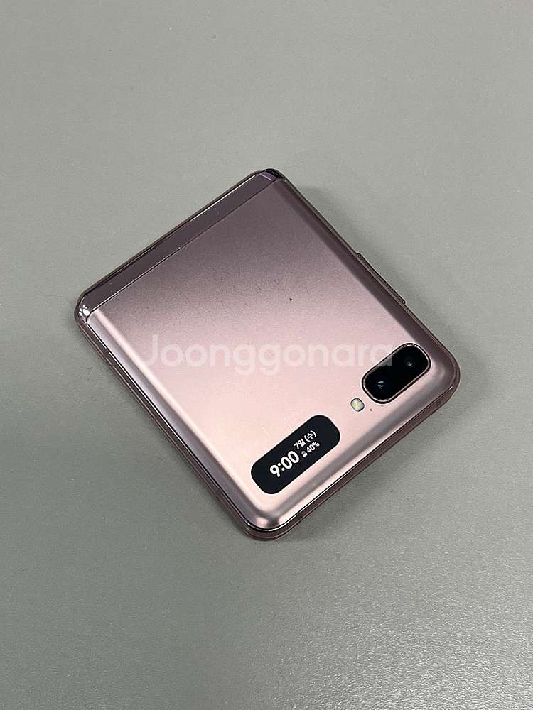 갤럭시Z플립 5G 브론즈 256G 미파손 무잔상 외관 ...--1