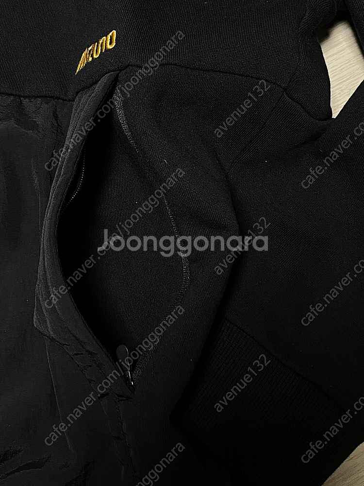미즈노 아노락 후드티 기모 100 L--2