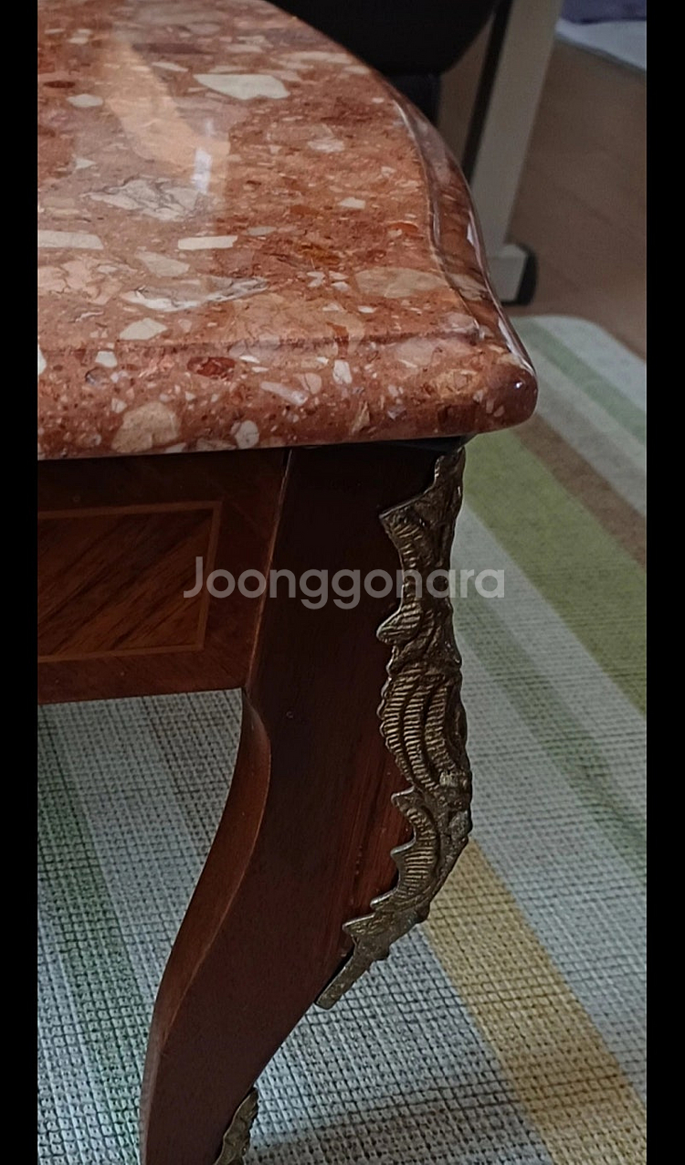 무료배송 명화 대리석 거실테이블--4