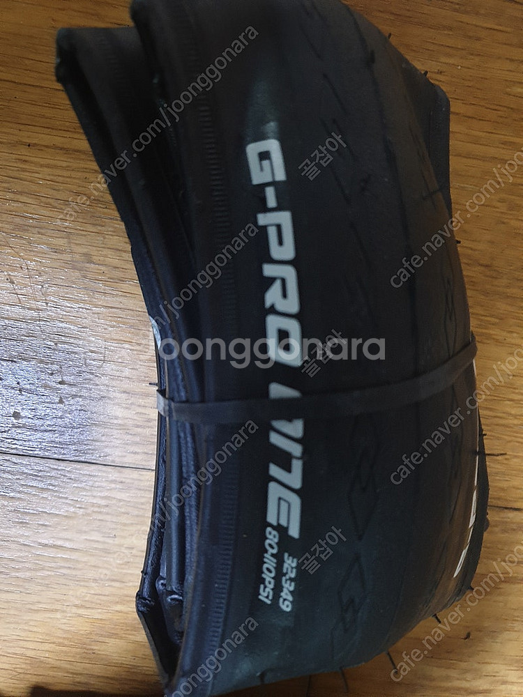 16인치349사이즈1.25 G-PRO ONE(폴딩비드) 최대공기압110psi 타이어 2개(무주행)팝니다--2